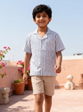 Boys Stripe Shirt (Seersucker)