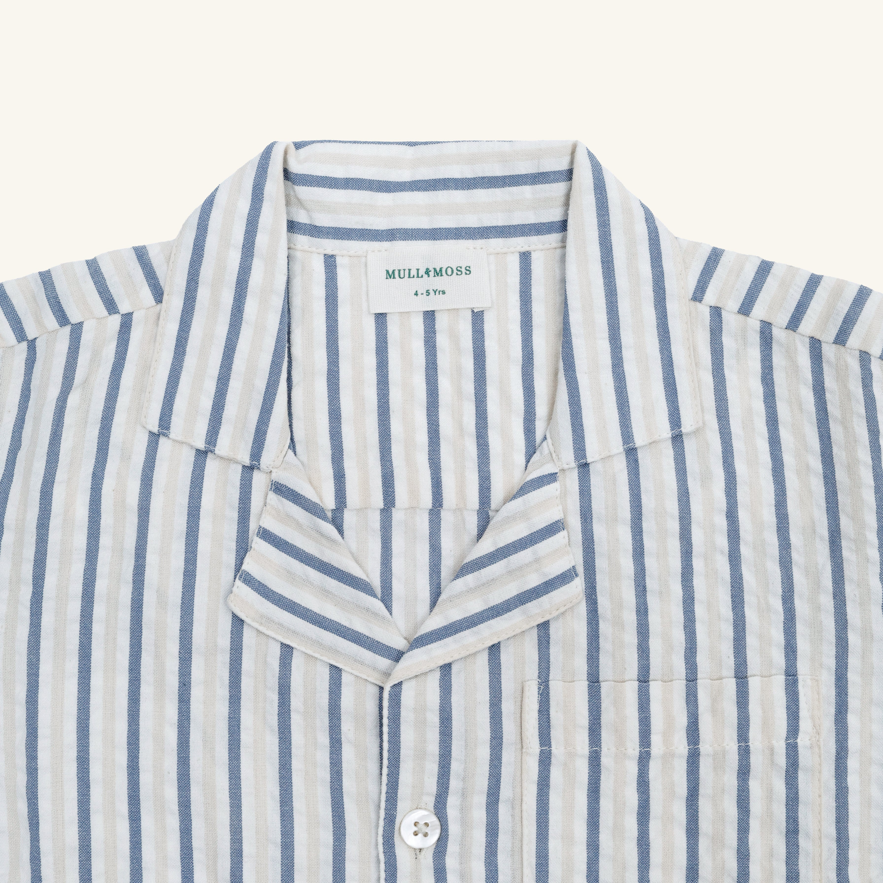 Boys Stripe Shirt (Seersucker)