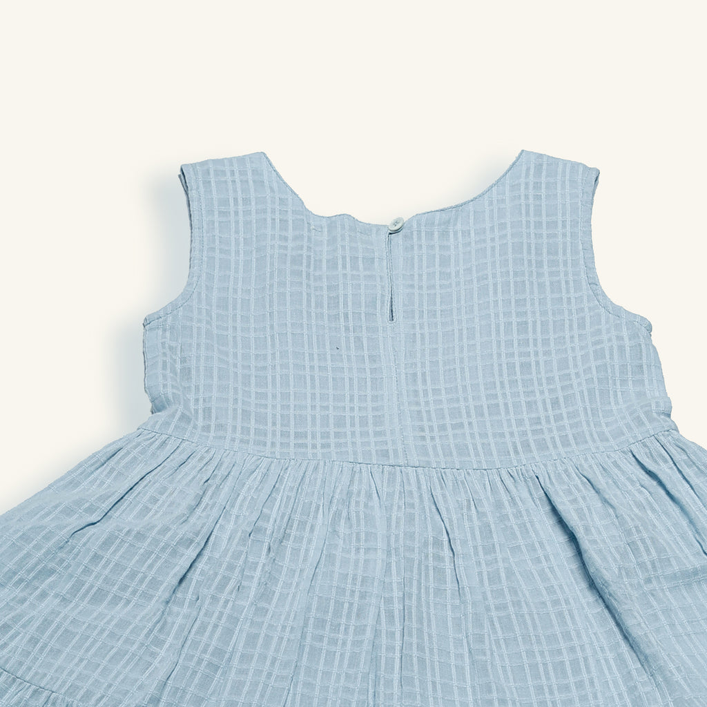 Light Blue Lila Tiered Dress