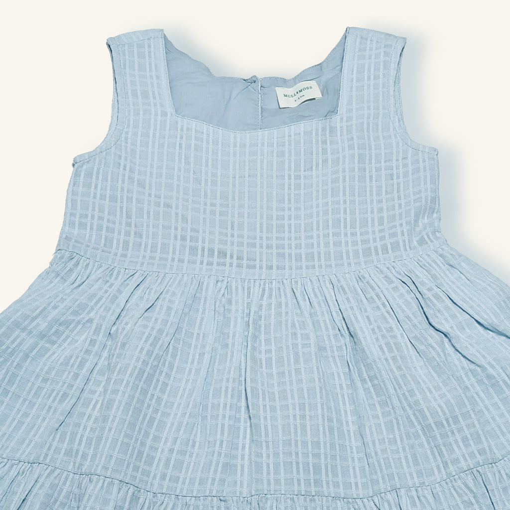 Light Blue Lila Tiered Dress