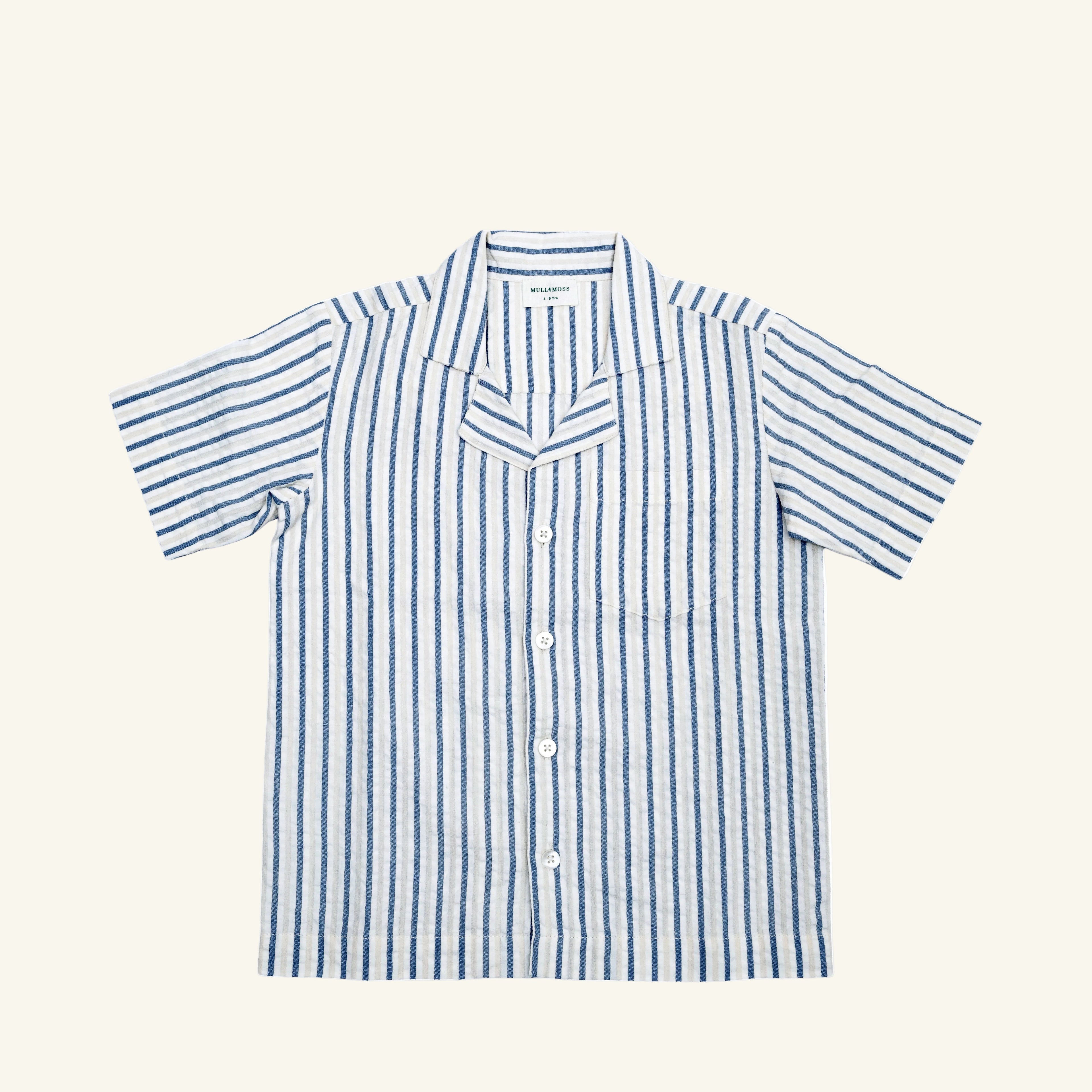 Boys Stripe Shirt (Seersucker)