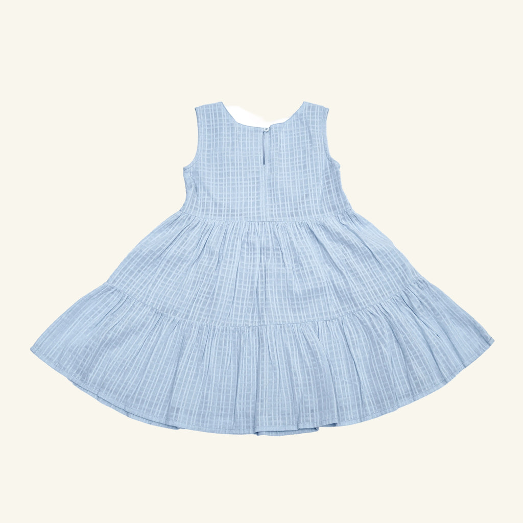 Light Blue Lila Tiered Dress