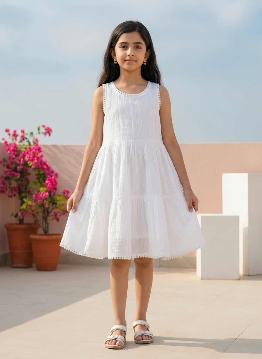 Air Tiered Sundress – Double Gauze